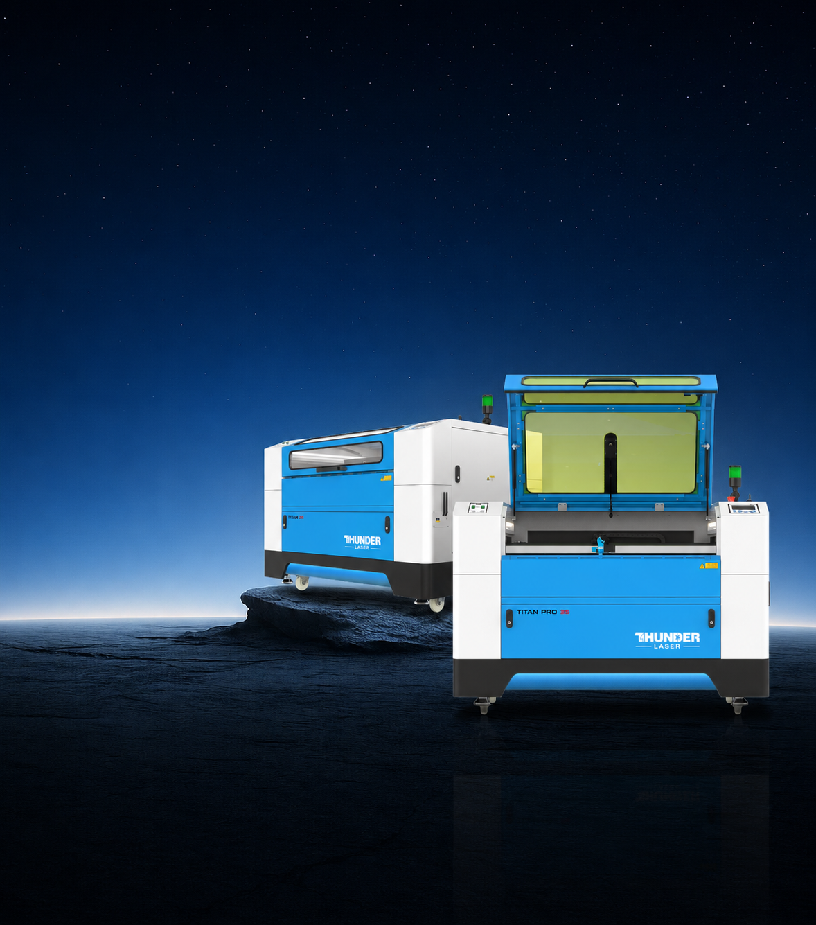 Thunder Laser presenta la máquina láser industrial de la serie Titan