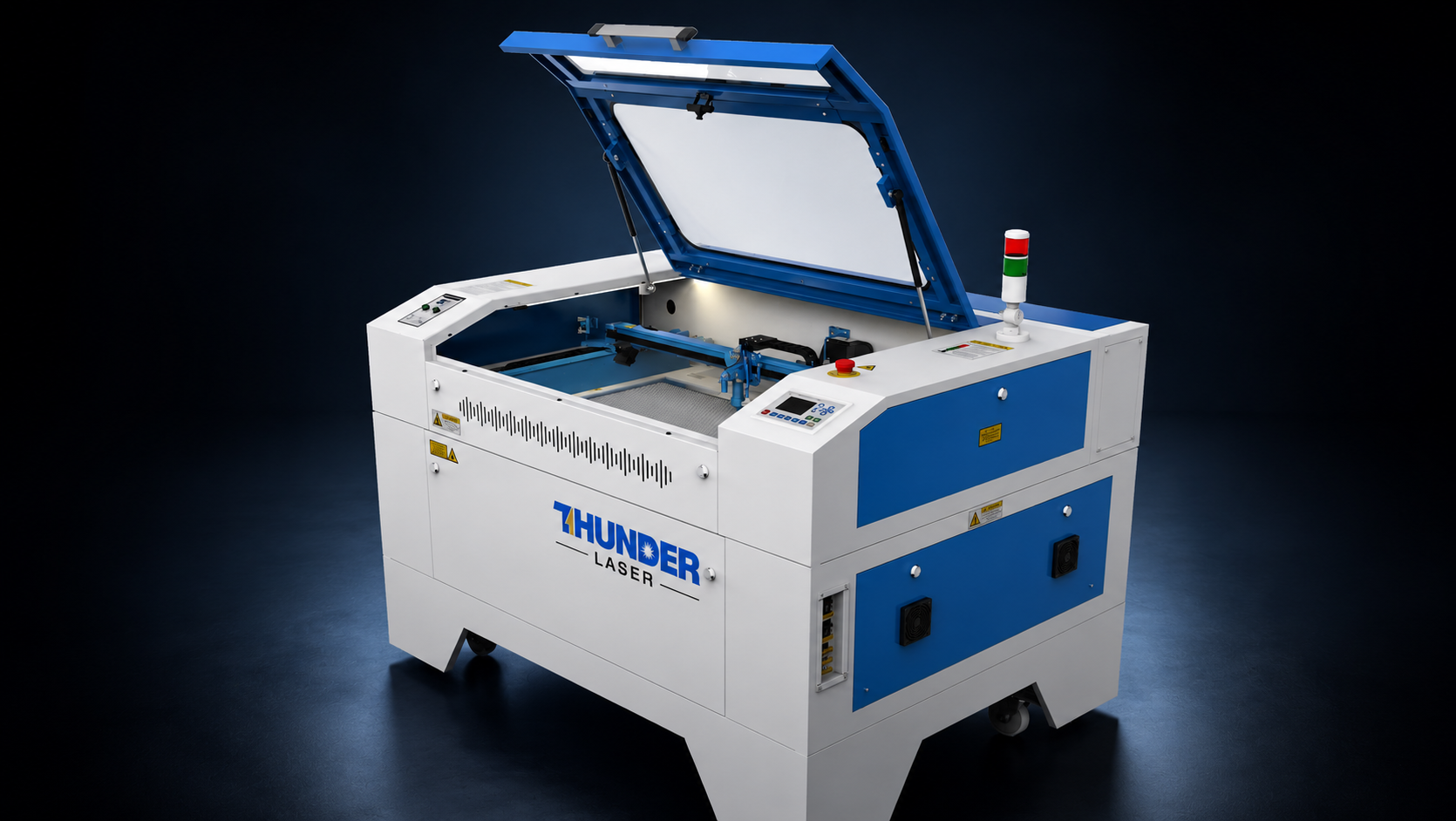 Thunder Laser lanza la máquina láser de tubo RF Nova Plus 80W