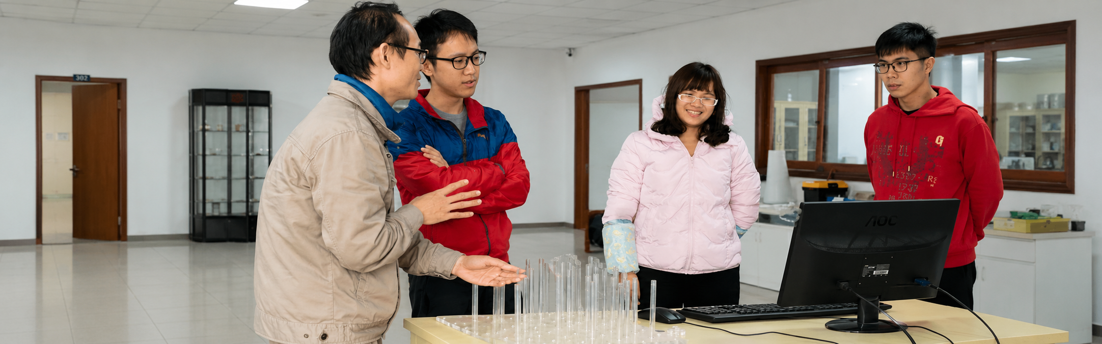 Los clientes de Hong Kong visitan Thunder Laser para una solución láser de inicio