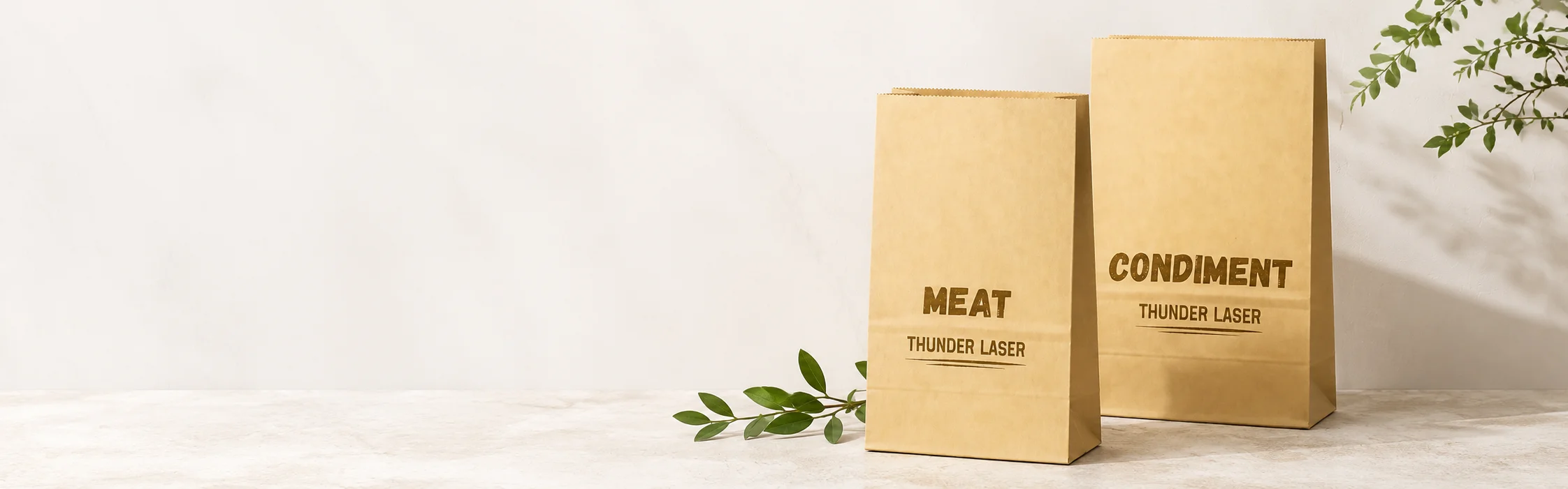 Bolsa de papel Kraft
