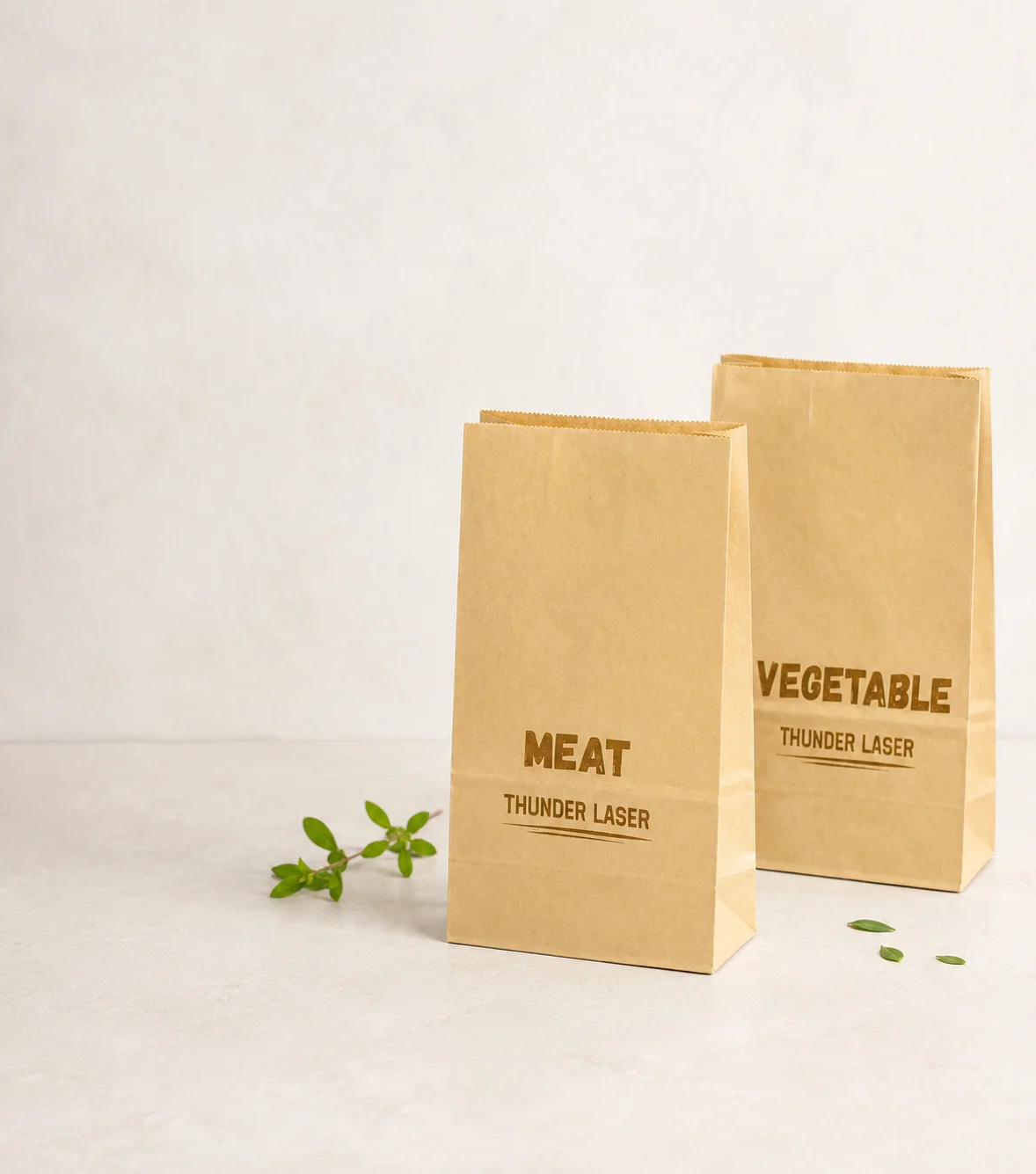 Bolsa de papel Kraft