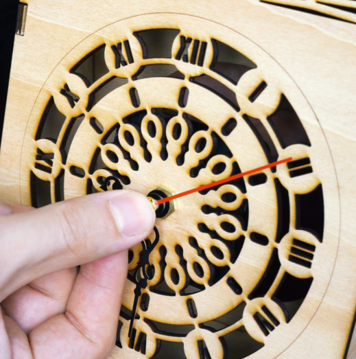 assemble the table clock.png