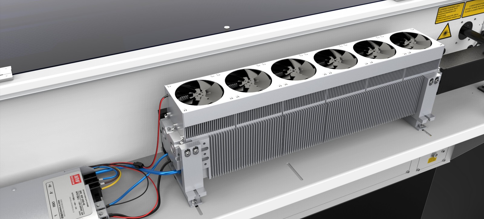 Tubo del laser del CO2 de 60W RF