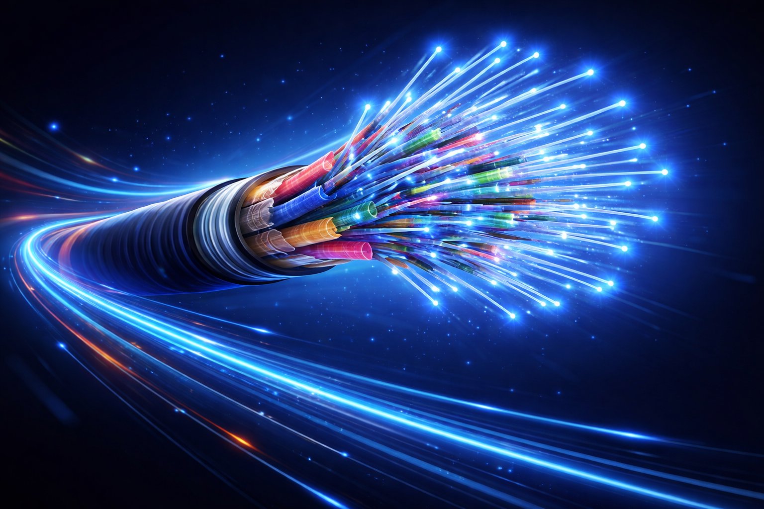 Aplicación láser en telecomunicaciones
