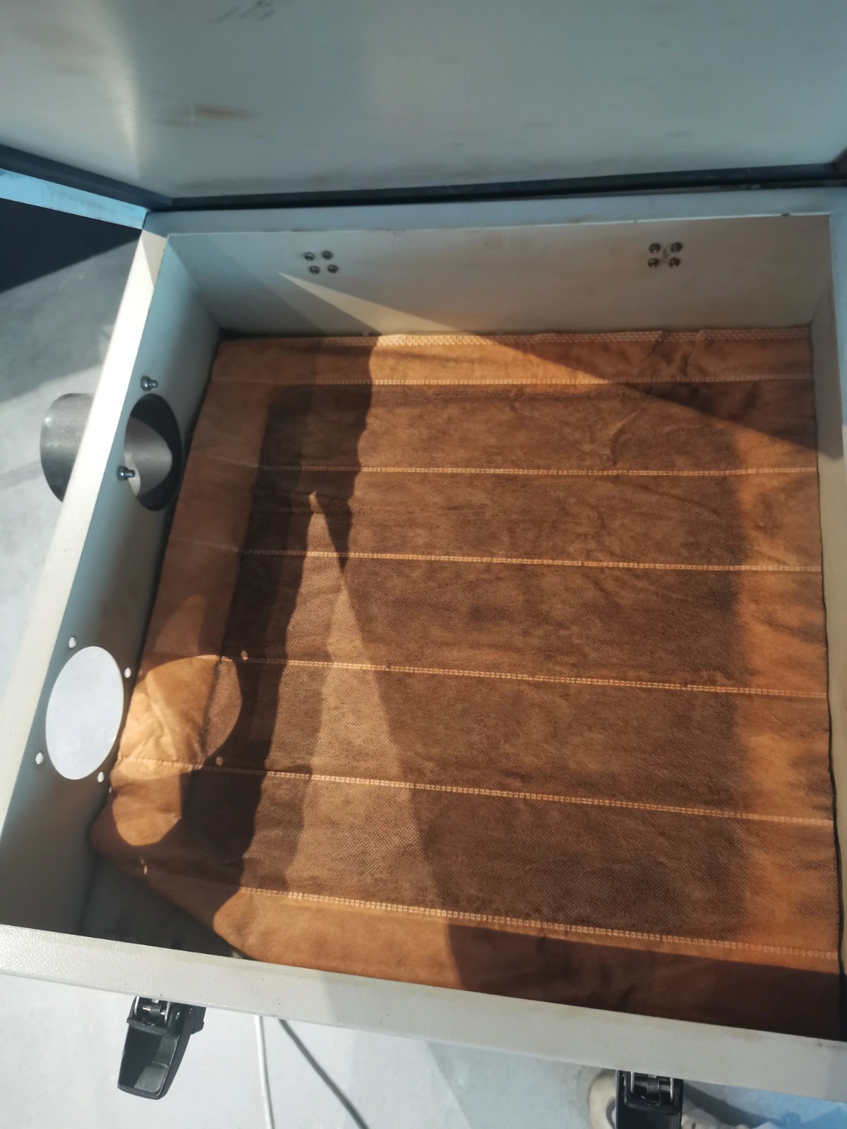 Módulo de filtración para un sistema de escape láser