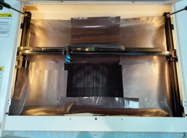Mesa de trabajo láser de vacío