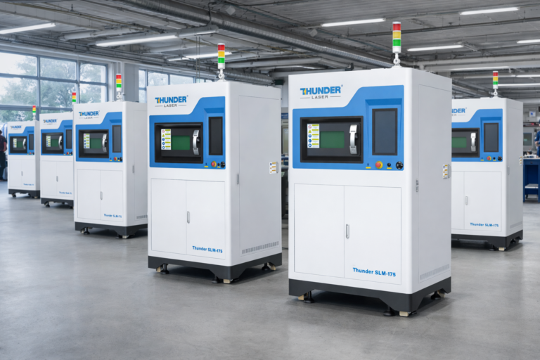 Thunder SLM-175 impresoras 3D de metal en una instalación de productión.png Thunder SLM-175 impresoras 3D de metal en una instalación de productión.png