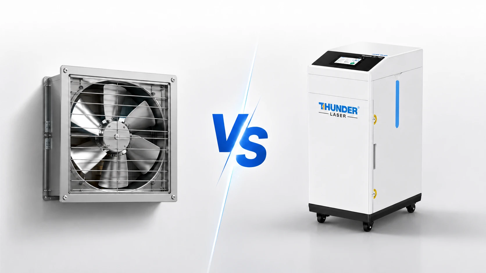 Ventilador de ventilación vs Thunder Air Ventilador de ventilación vs Thunder Air