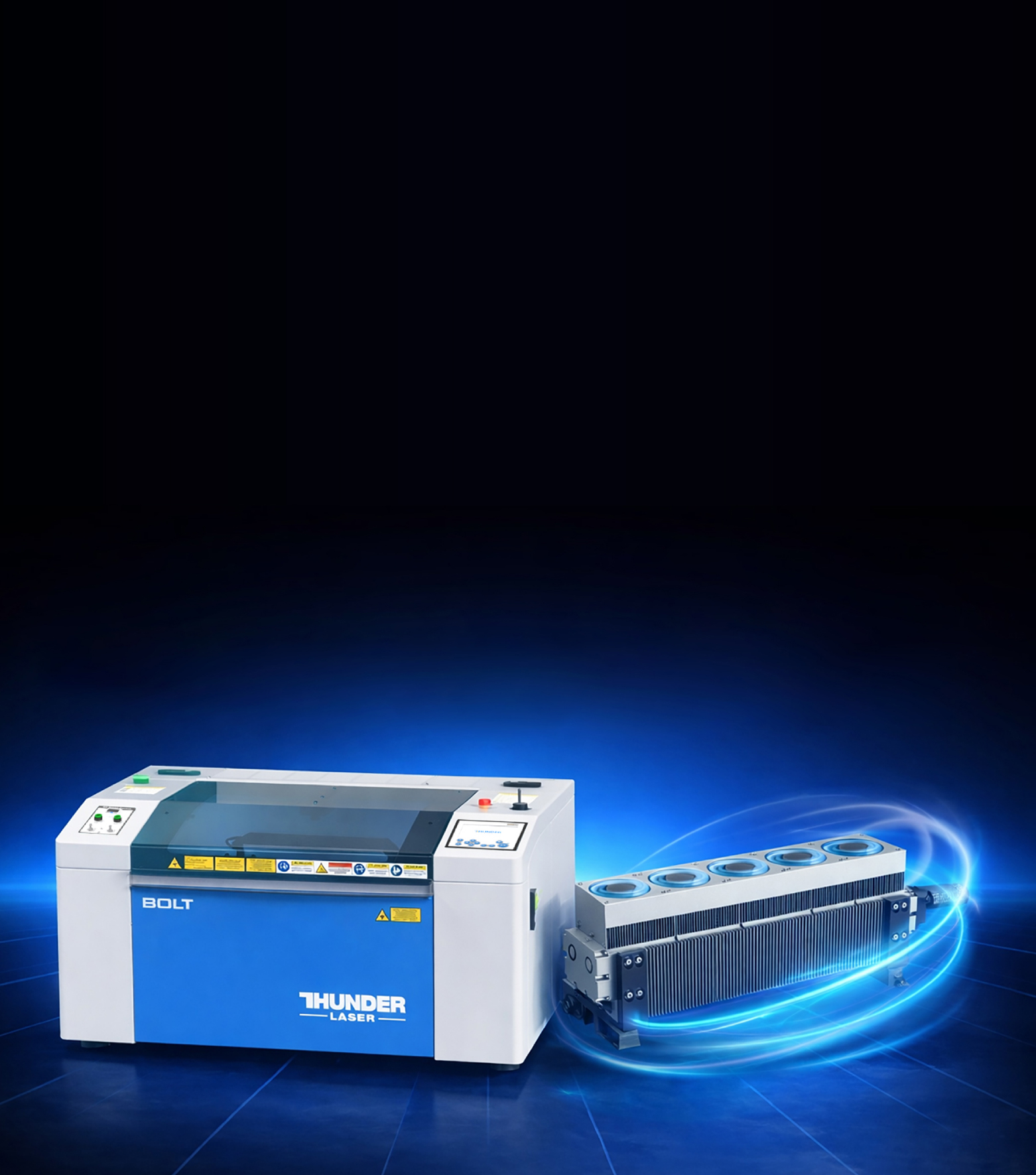Solución de máquina láser RF Thunder Laser