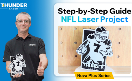 NFL Season Laser Project Tutorial completo con Thunder Nova Plus