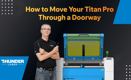 Cómo mover su láser Titan Pro a través de una puerta-Guía de desmontaje paso a paso