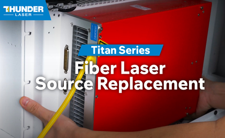 Cómo reemplazar la fuente láser de fibra Titan