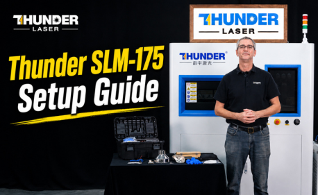 Configuración de la impresora 3D de metal Thunder SLM 175 Paso a paso Primero instale